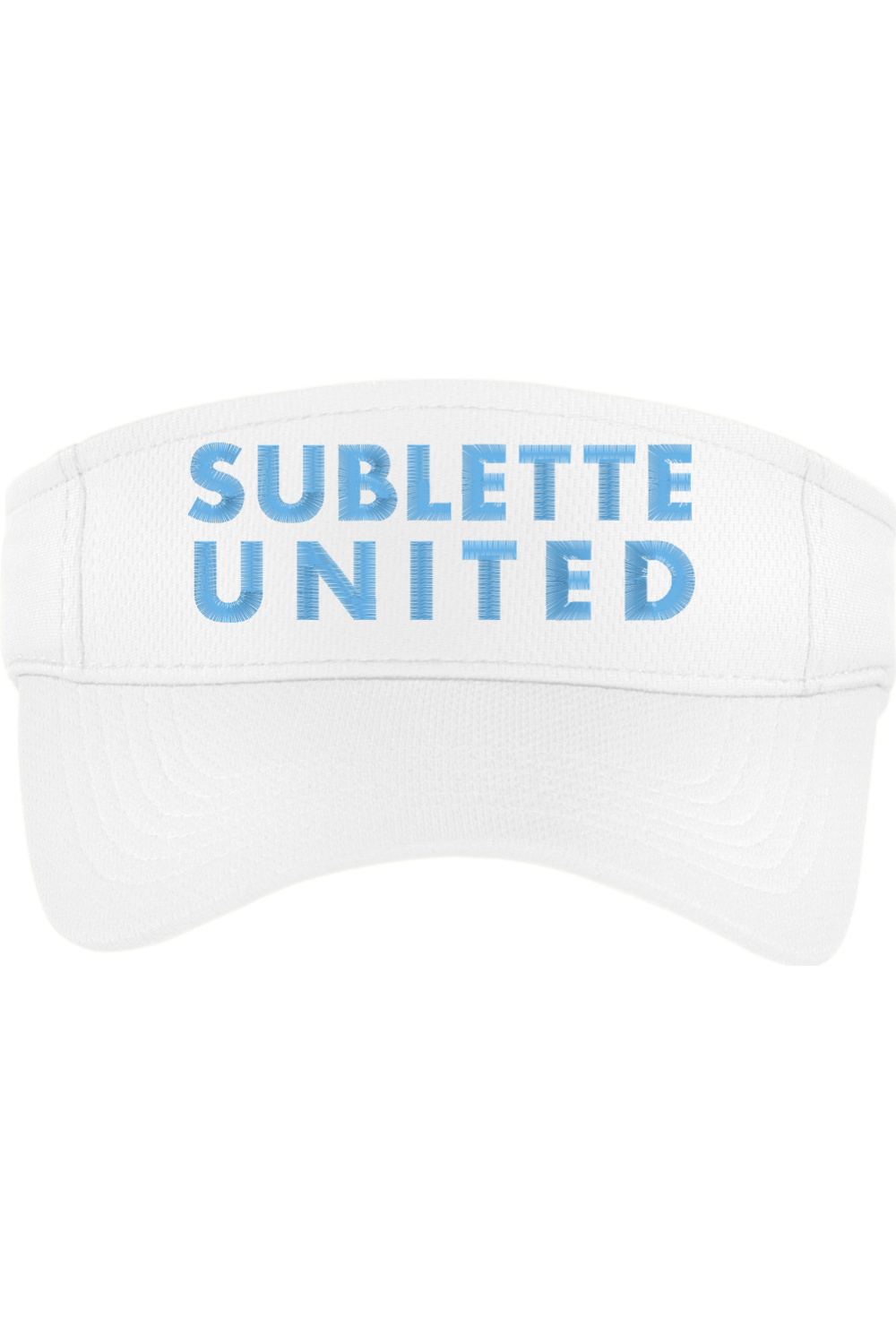 Sublette United Soccer Embroidered Visor Signature Lacrosse