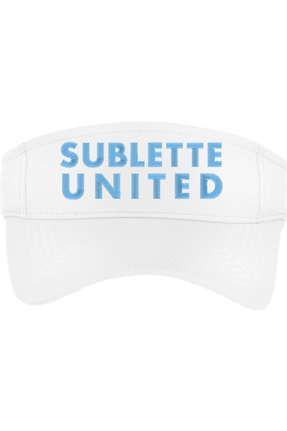 Sublette United Soccer Embroidered Visor Signature Lacrosse
