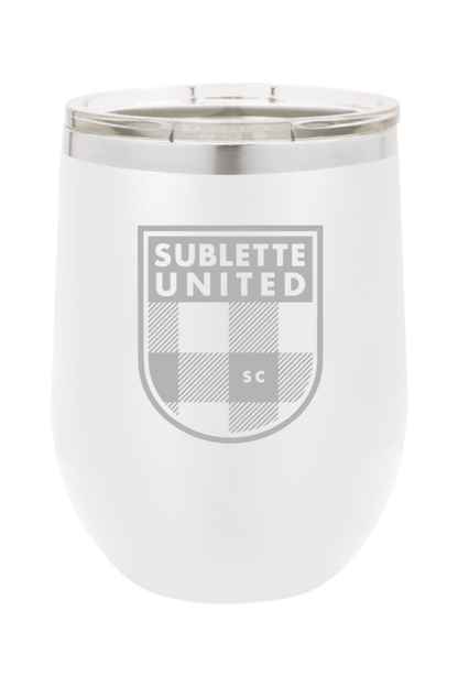 Sublette United Soccer Insulated Wine Tumbler Signature Lacrosse