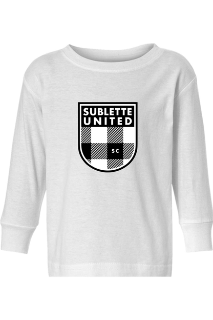 Sublette United Soccer Toddler Long Sleeve T-Shirt Signature Lacrosse
