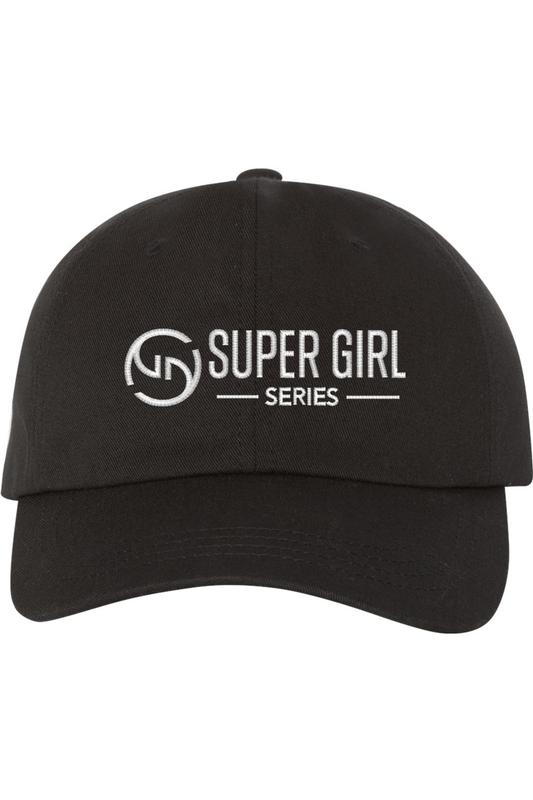 Super Girl Embroidered Hat Signature Lacrosse
