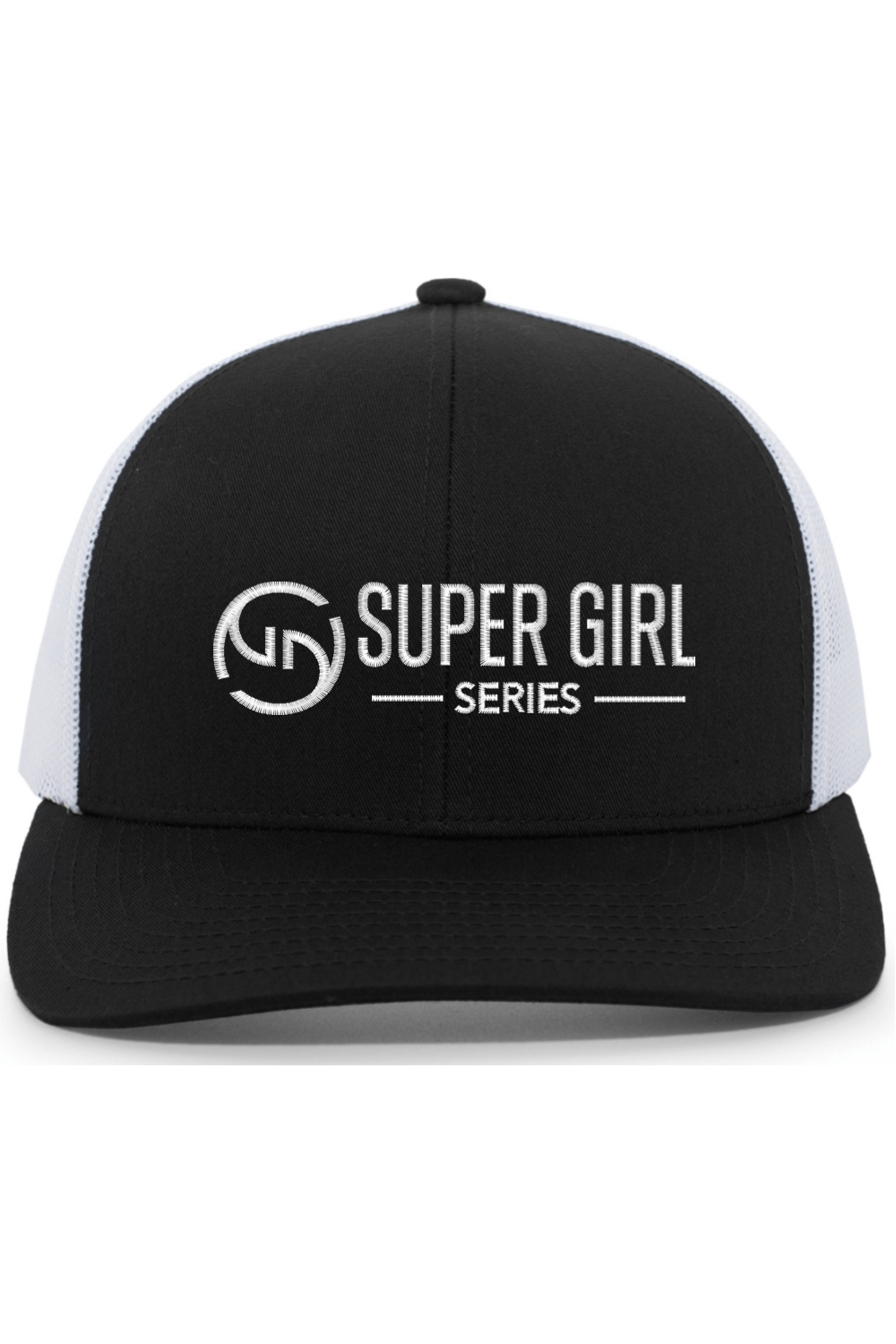 Super Girl Embroidered Trucker Hat Signature Lacrosse