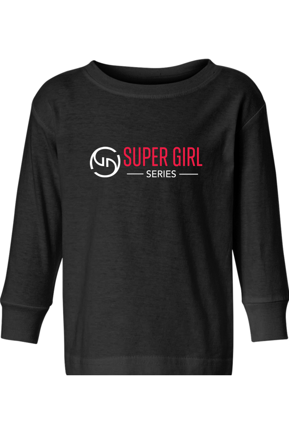 Super Girl Toddler Long Sleeve T-Shirt Signature Lacrosse