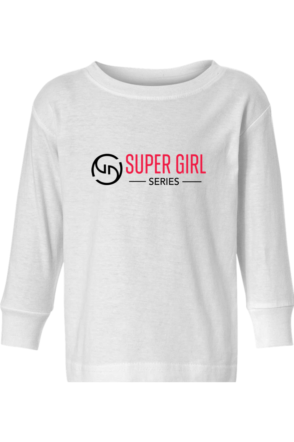 Super Girl Toddler Long Sleeve T-Shirt Signature Lacrosse
