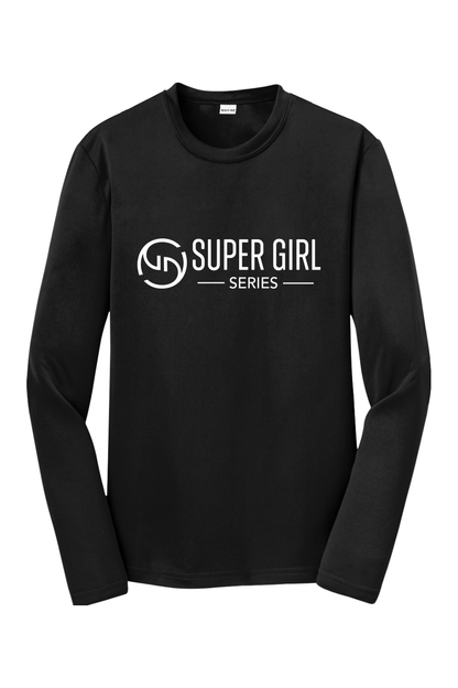 Super Girl Youth Long Sleeve T-Shirt Signature Lacrosse