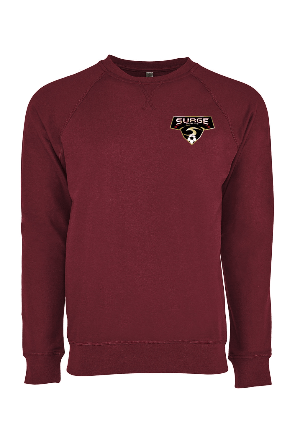 Surge Soccer Adult Heavyweight Raglan Long Sleeve Signature Lacrosse