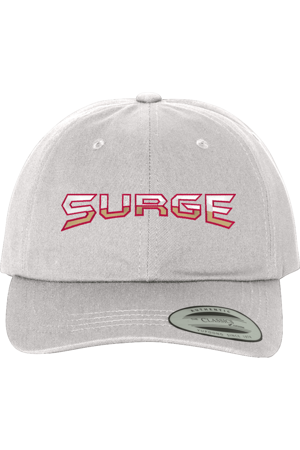 Surge Soccer Embroidered Dad Hat Signature Lacrosse