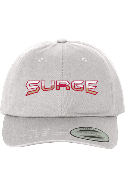 Surge Soccer Embroidered Dad Hat Signature Lacrosse