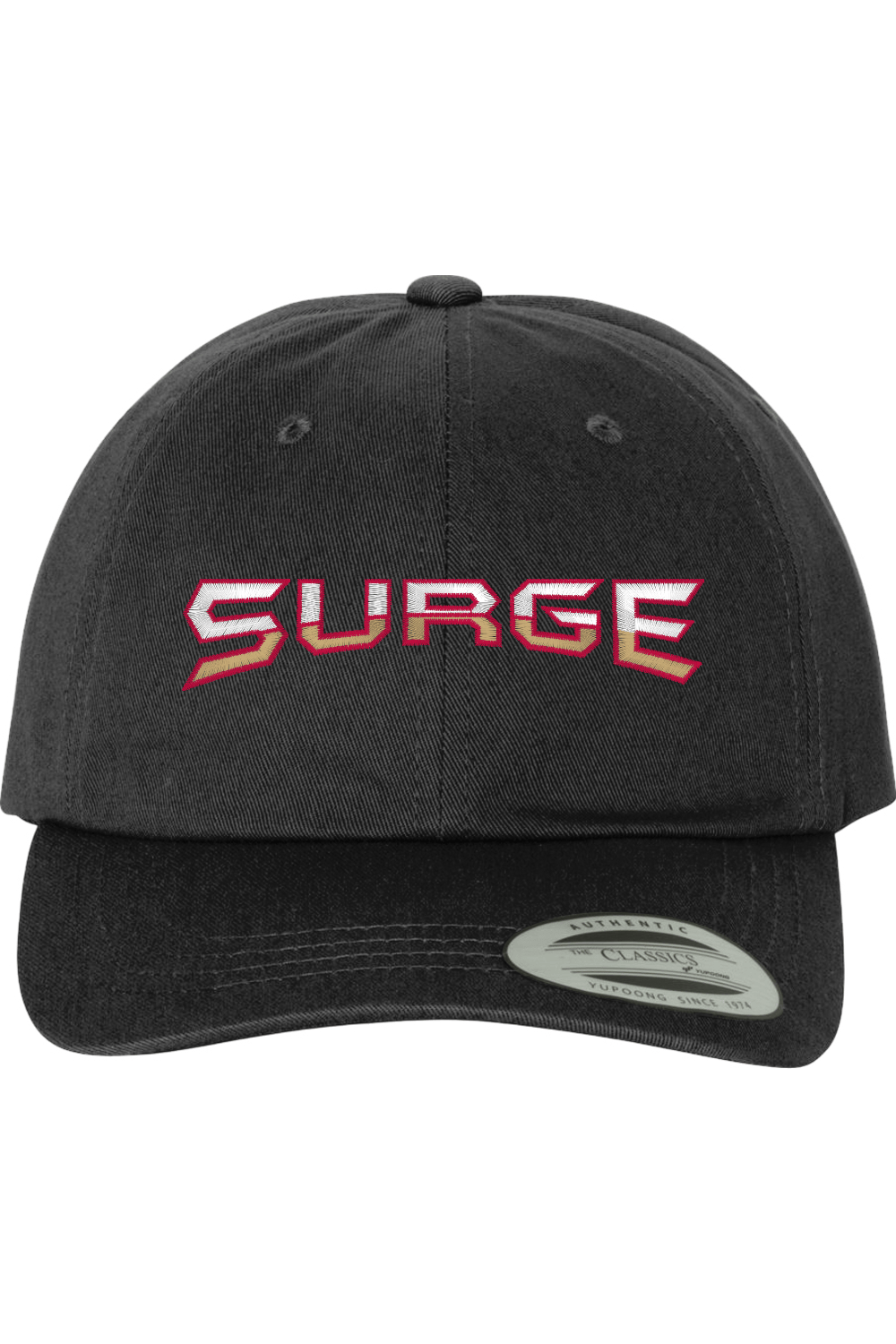Surge Soccer Embroidered Dad Hat Signature Lacrosse