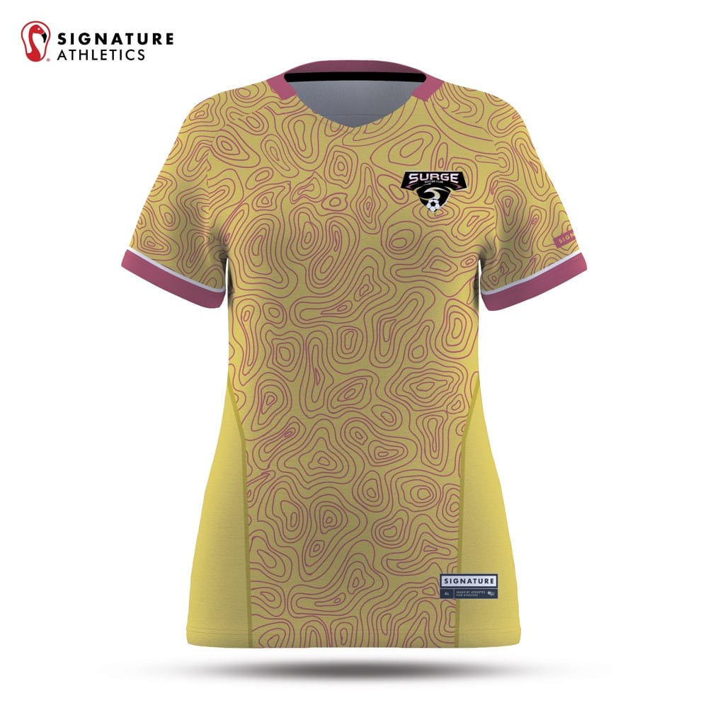 Surge Soccer Gold CUSTOM Jersey Signature Lacrosse