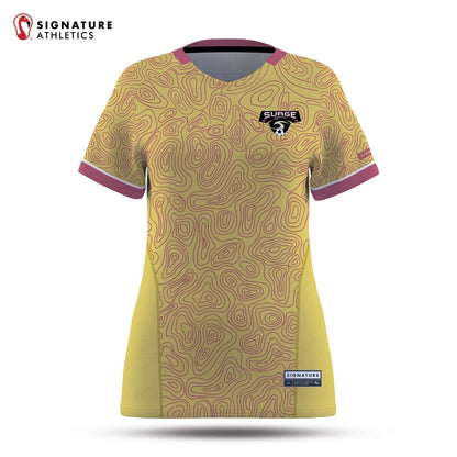 Surge Soccer Gold CUSTOM Jersey Signature Lacrosse