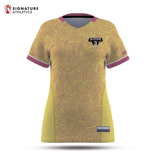 Surge Soccer Gold NON CUSTOM Jersey Signature Lacrosse