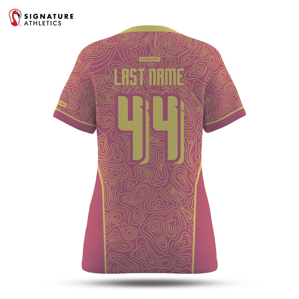 Surge Soccer Maroon CUSTOM Jersey Signature Lacrosse