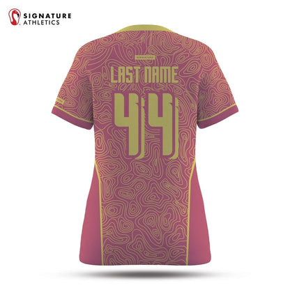 Surge Soccer Maroon CUSTOM Jersey Signature Lacrosse
