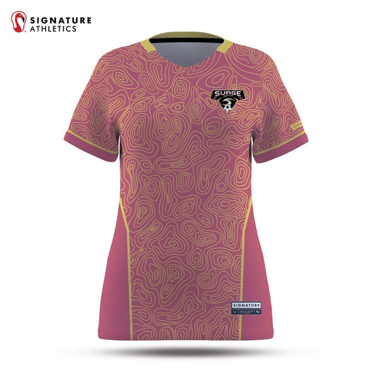 Surge Soccer Maroon NON CUSTOM Jersey Signature Lacrosse