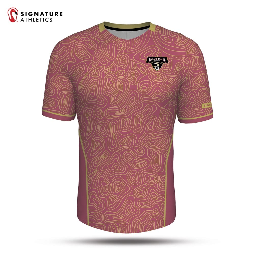 Surge Soccer Maroon NON CUSTOM Jersey Signature Lacrosse