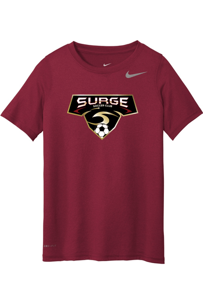 Surge Soccer Nike Youth Team Legend Tee Signature Lacrosse