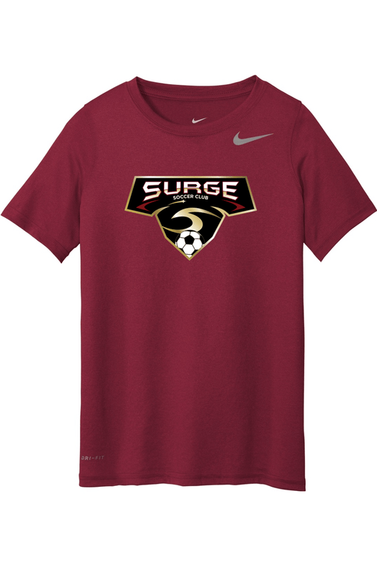 Surge Soccer Nike Youth Team Legend Tee Signature Lacrosse