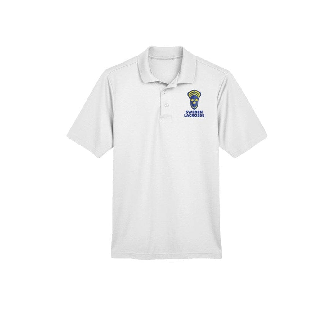 Sweden Lacrosse Adult Performance Polo Signature Lacrosse