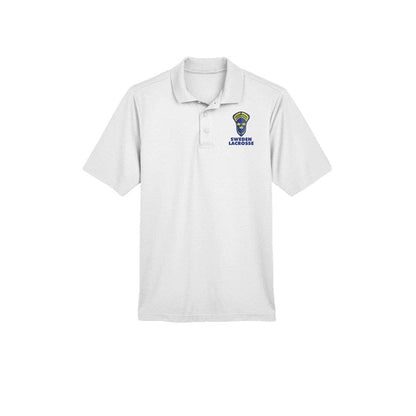 Sweden Lacrosse Adult Performance Polo Signature Lacrosse