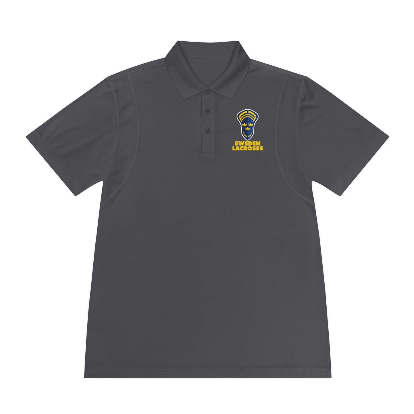 Sweden Lacrosse Athletic Polo Signature Lacrosse