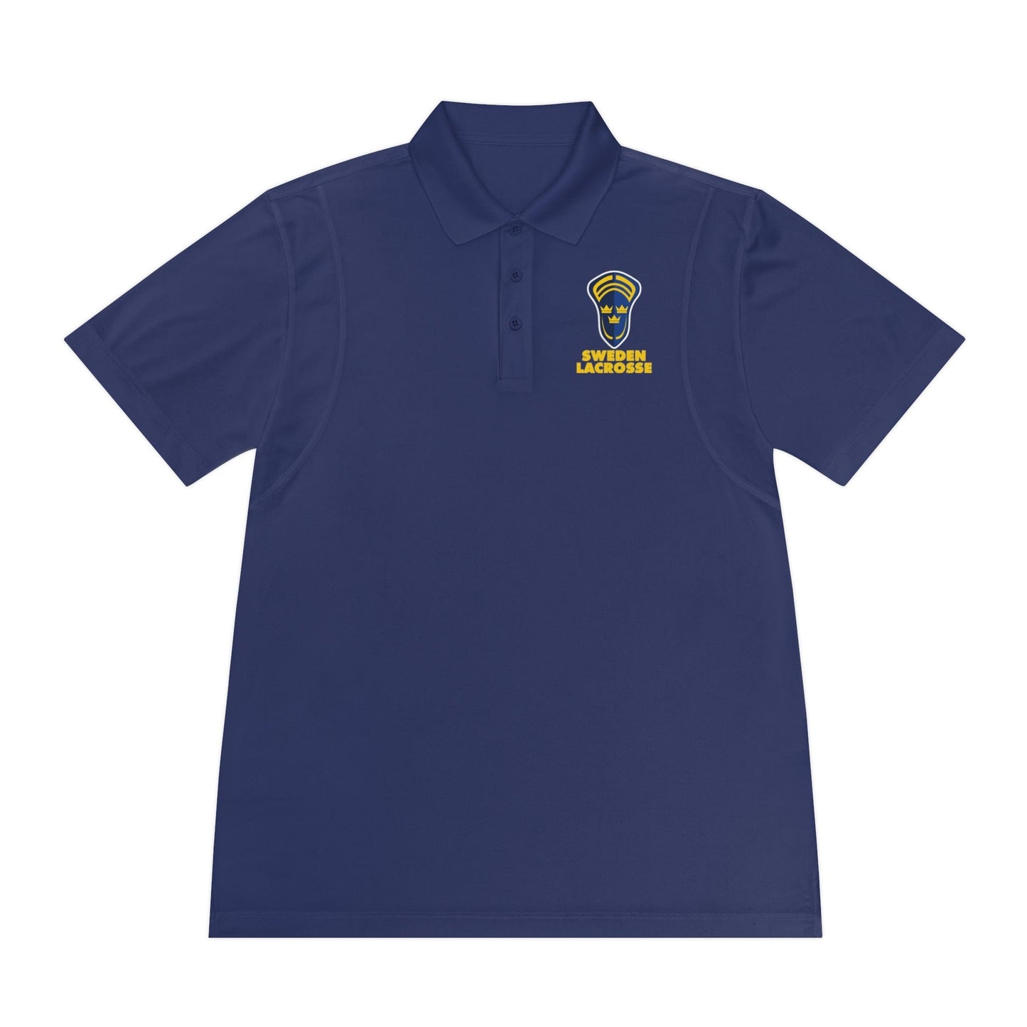 Sweden Lacrosse Athletic Polo Signature Lacrosse