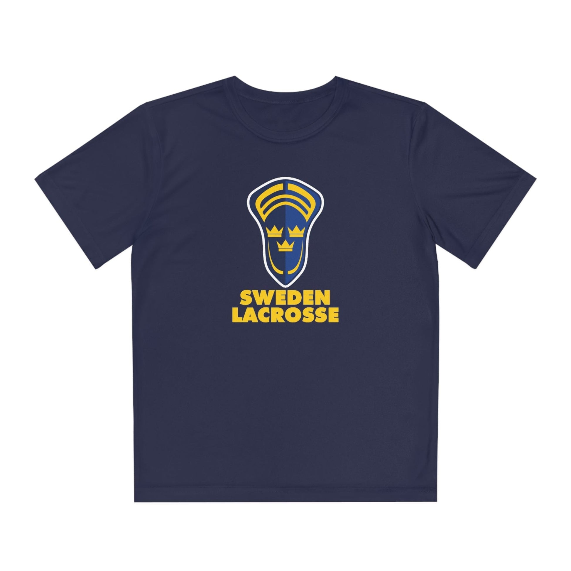 Sweden Lacrosse Athletic T-Shirt Signature Lacrosse