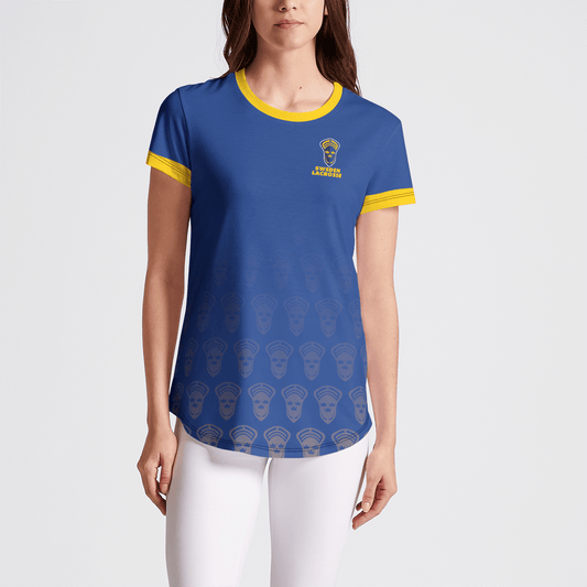 Sweden Lacrosse Athletic T-Shirt (Women's) Signature Lacrosse
