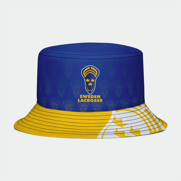 Sweden Lacrosse Sublimated Bucket Hat