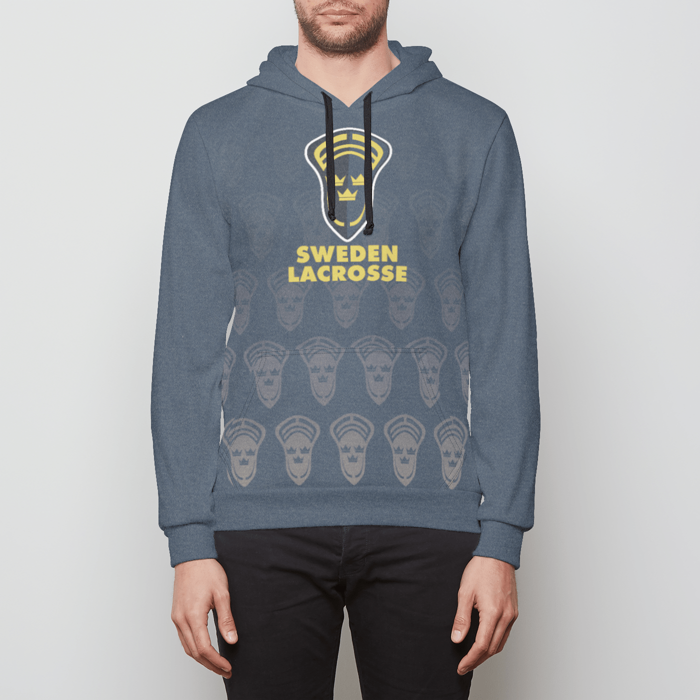 Sweden Lacrosse Lifestyle Hoodie Signature Lacrosse