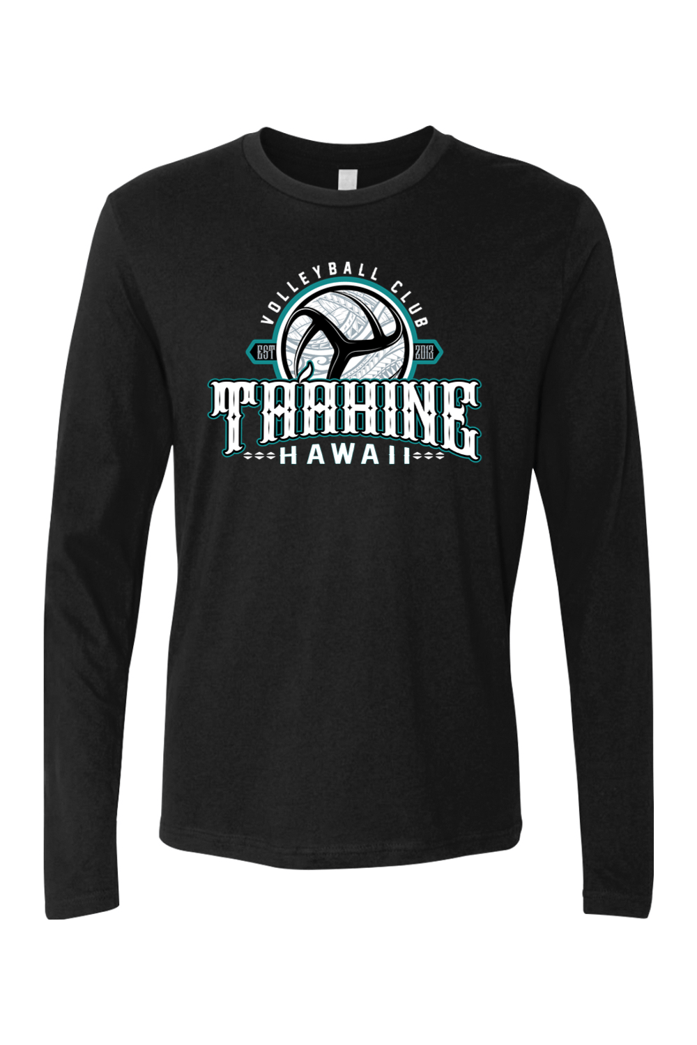 Ta'ahine Volleyball Club Adult Long Sleeve T-Shirt Signature Lacrosse
