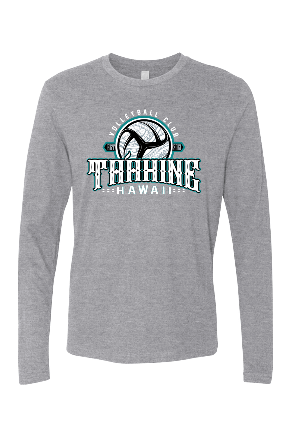 Ta'ahine Volleyball Club Adult Long Sleeve T-Shirt Signature Lacrosse