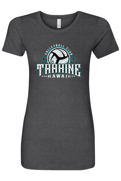 Ta'ahine Volleyball Club Adult Women's T-Shirt Signature Lacrosse