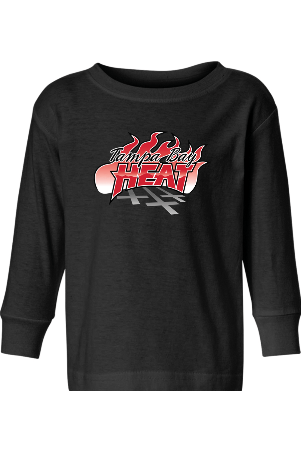 Tampa Bay Heat Toddler Long Sleeve T-Shirt Signature Lacrosse