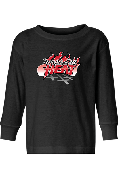 Tampa Bay Heat Toddler Long Sleeve T-Shirt Signature Lacrosse