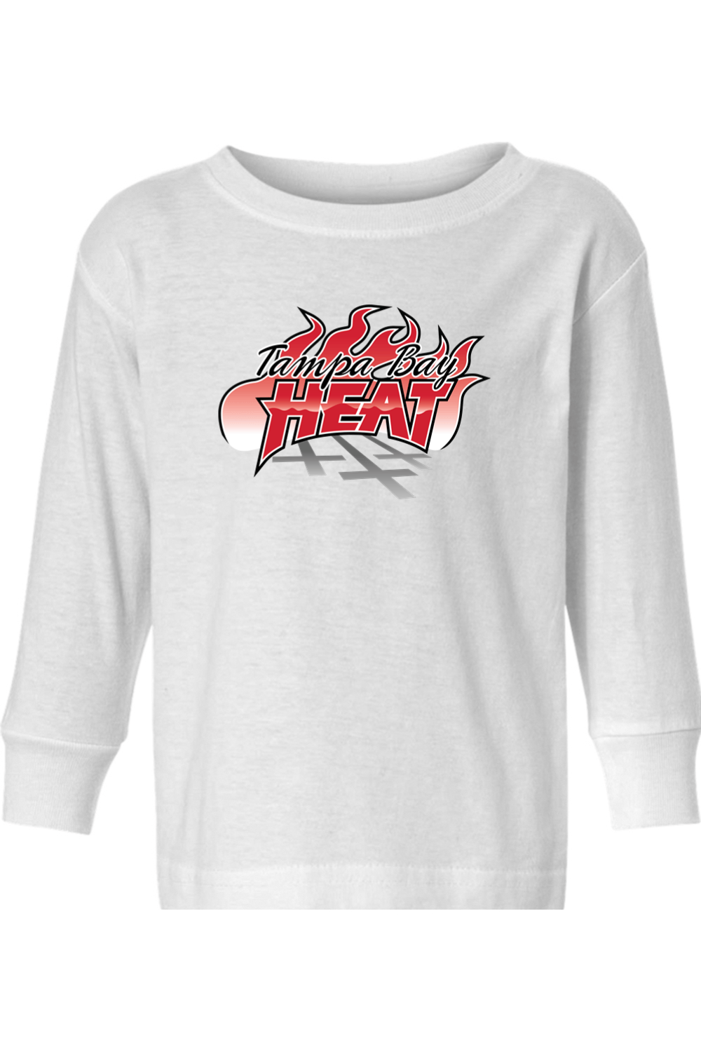 Tampa Bay Heat Toddler Long Sleeve T-Shirt Signature Lacrosse