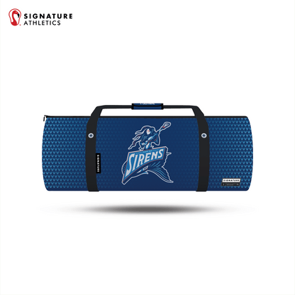 Tampa Bay Sirens Customizable Medium Equipment Duffel Bag - Custom Number Signature Lacrosse