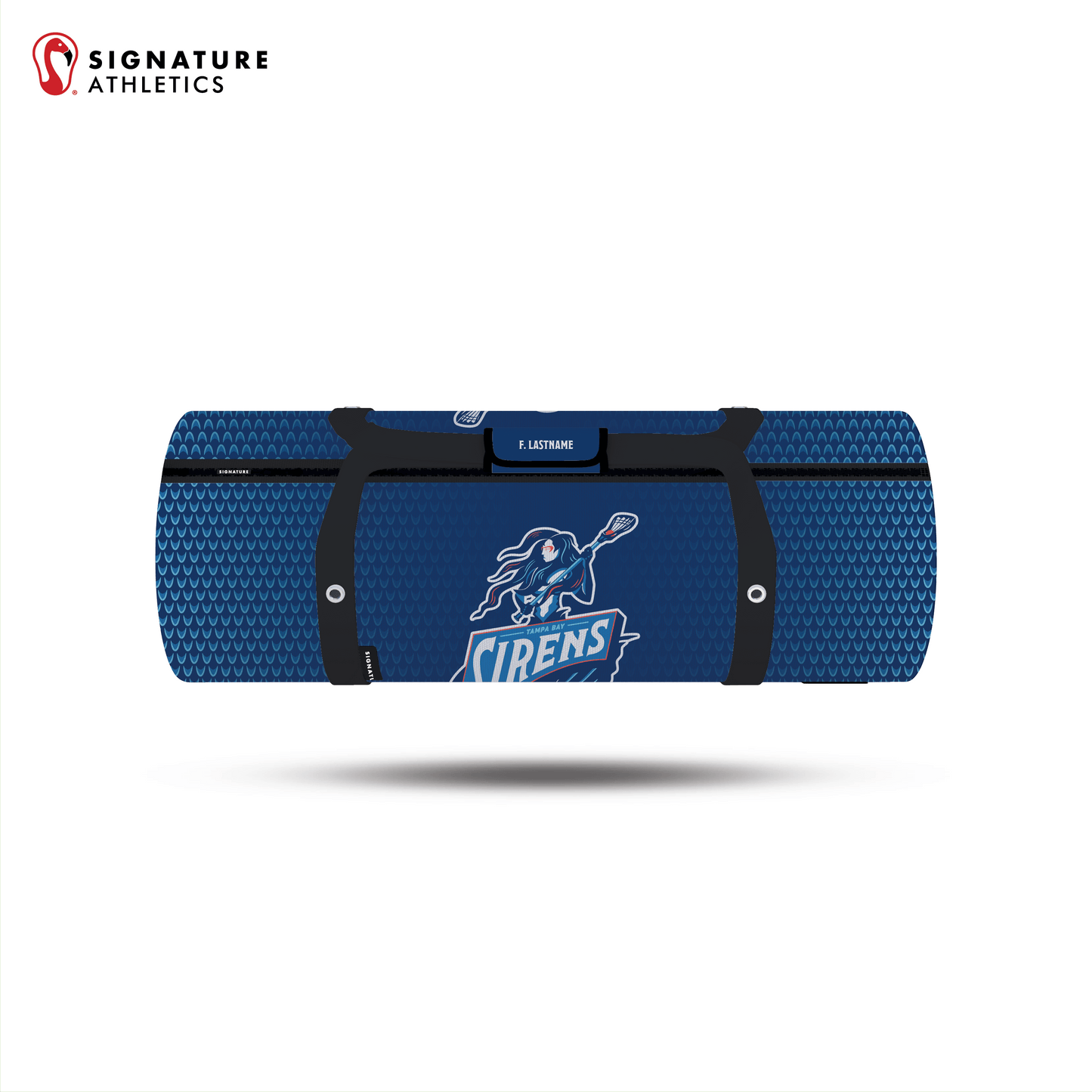 Tampa Bay Sirens Customizable Medium Equipment Duffel Bag - No Custom Number Signature Lacrosse