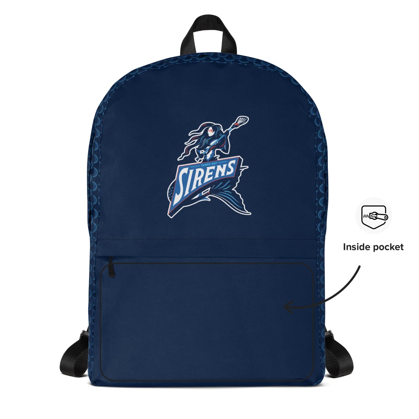 Tampa Bay Sirens LC Sublimated Travel Backpack Signature Lacrosse