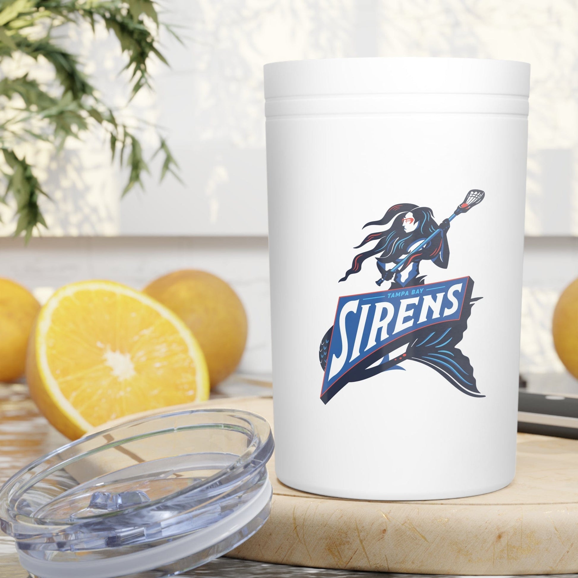 Tampa Bay Sirens LC Vacuum Insulated Tumbler, 11 oz Signature Lacrosse