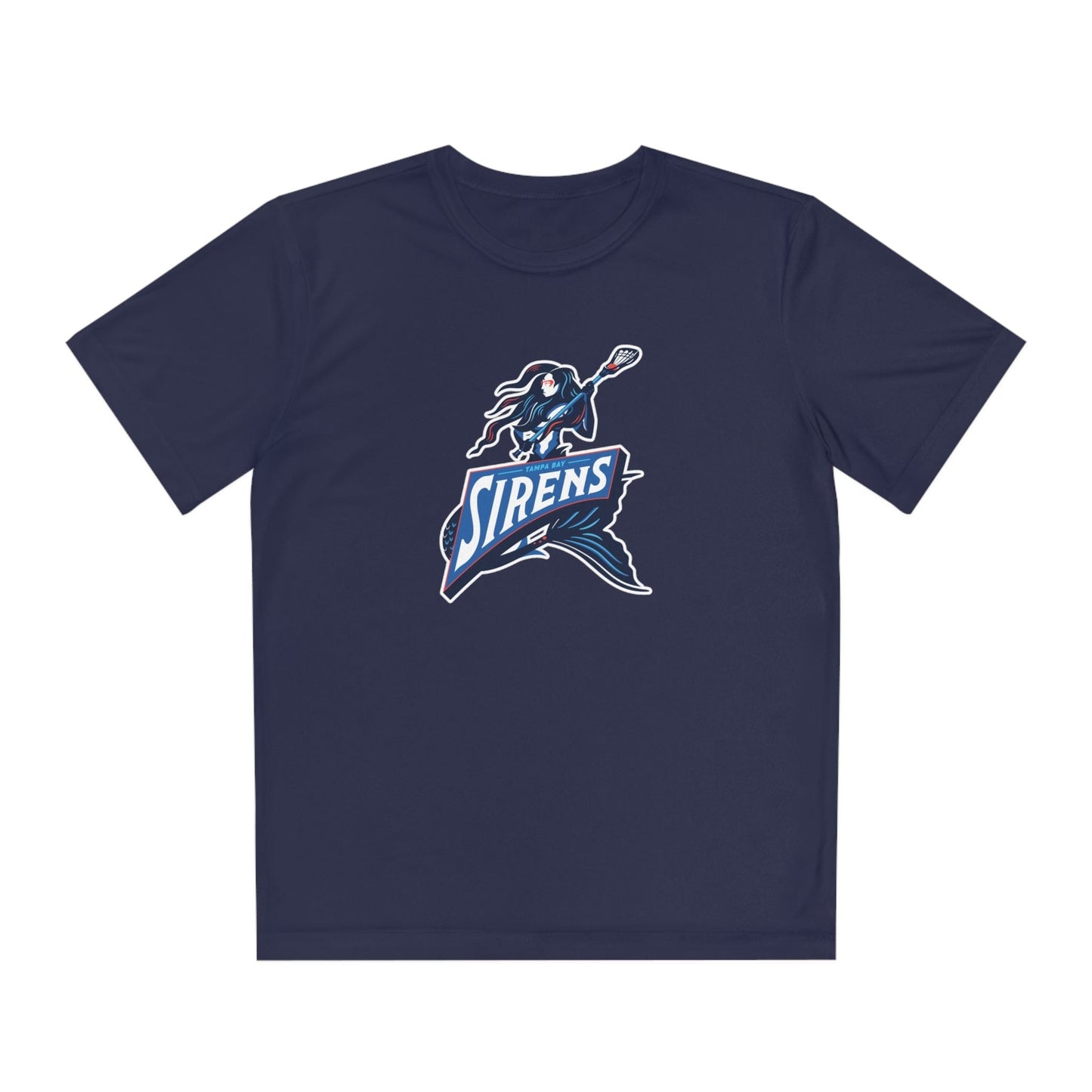 Tampa Bay Sirens LC Youth Athletic T-Shirt Signature Lacrosse