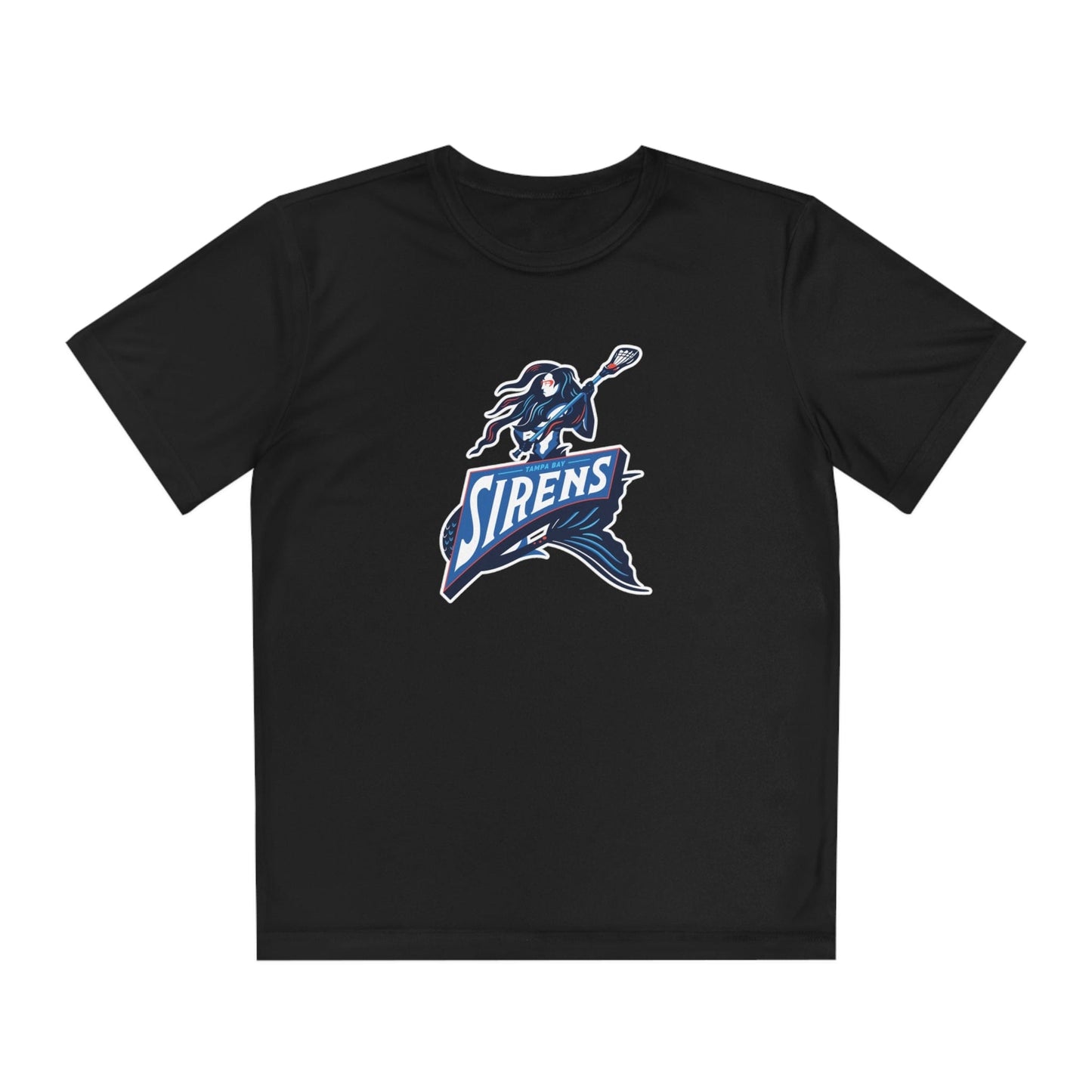 Tampa Bay Sirens LC Youth Athletic T-Shirt Signature Lacrosse