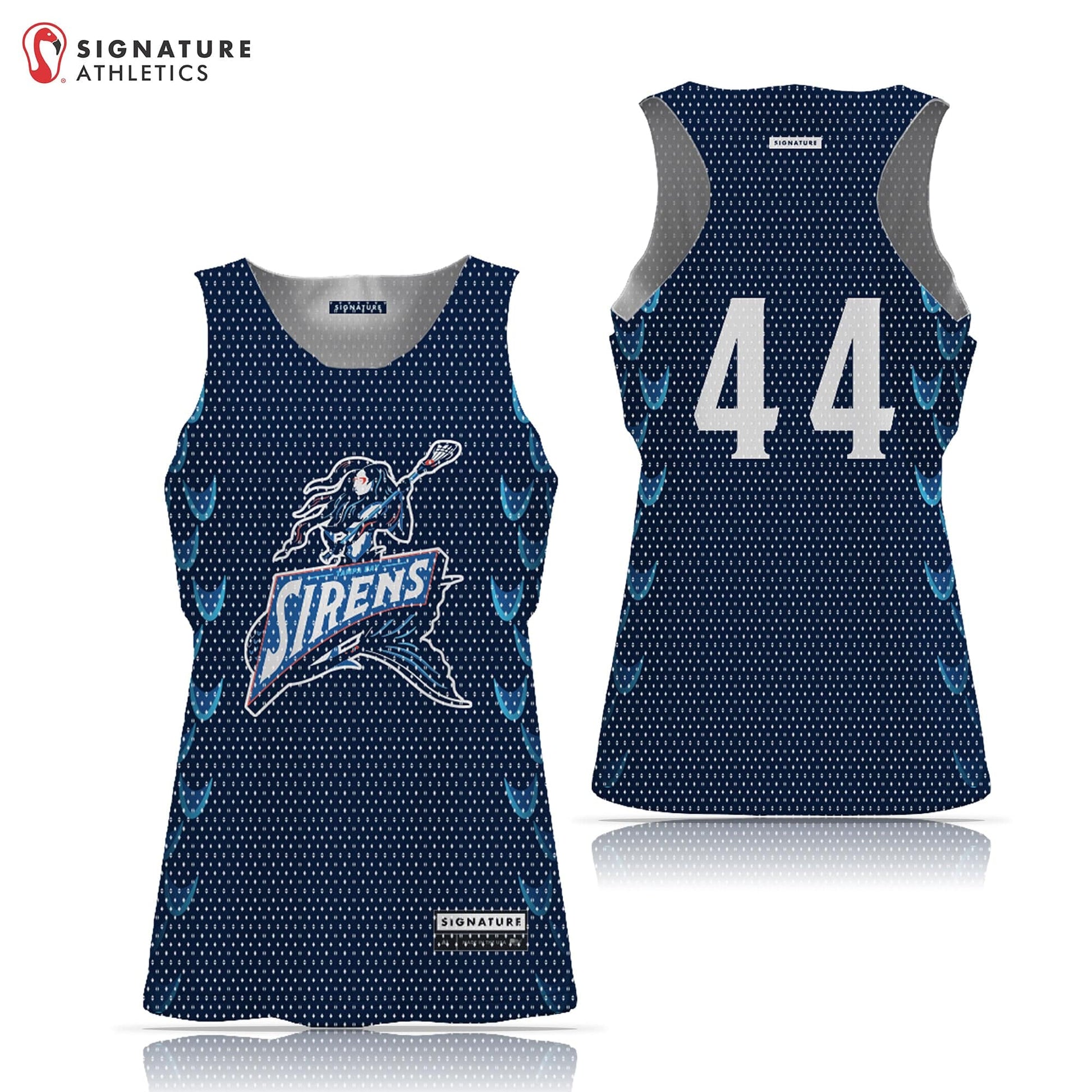 Tampa Bay Sirens Women's Basic Reversible Pinnie Signature Lacrosse