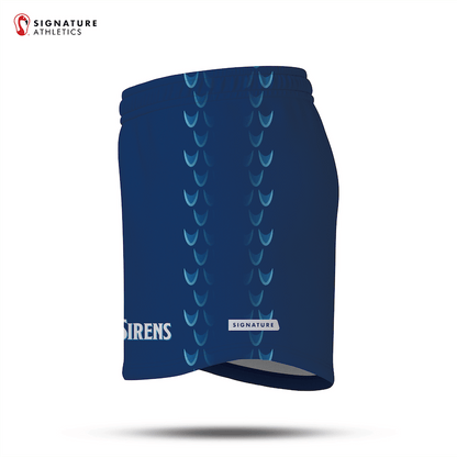 Tampa Bay Sirens Women's Dark Blue Siren Game Shorts Signature Lacrosse