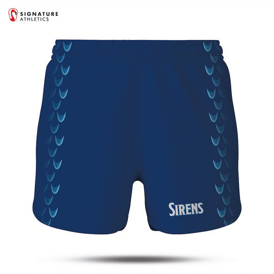 Tampa Bay Sirens Women's Dark Blue Siren Game Shorts: Tampa Bay Signature Lacrosse