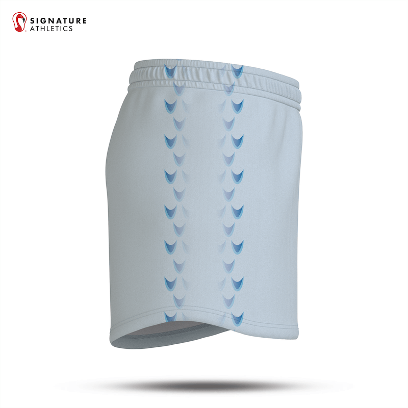 Tampa Bay Sirens Women's Light Blue Siren Game Shorts Signature Lacrosse