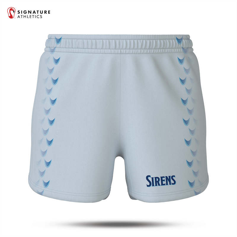 Tampa Bay Sirens Women's Light Blue Siren Game Shorts: Tampa Bay Signature Lacrosse