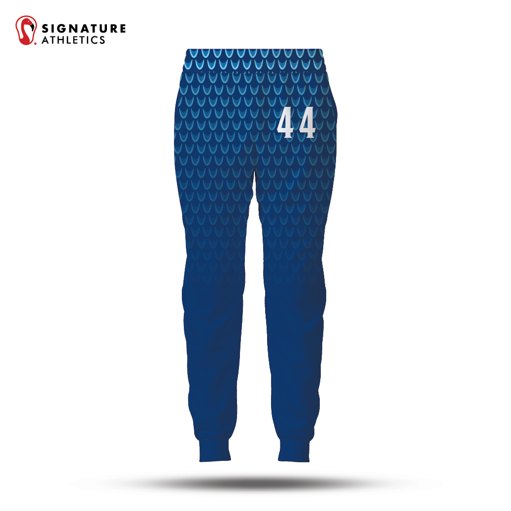 Tampa Bay Sirens Women's Lightweight Dye Sub Joggers: Tampa Bay Signature Lacrosse