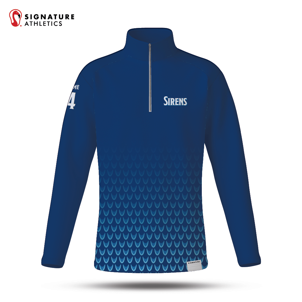 Tampa Bay Sirens Women's Quarter Zip: Tampa Bay Signature Lacrosse