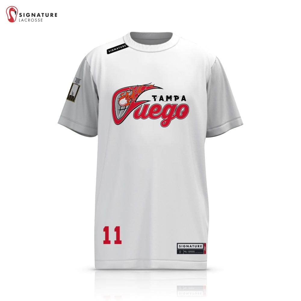 Tampa Fuego Lacrosse Unisex Performance Short Sleeve Shooting Shirt - Basic 2.0:N/A Signature Lacrosse